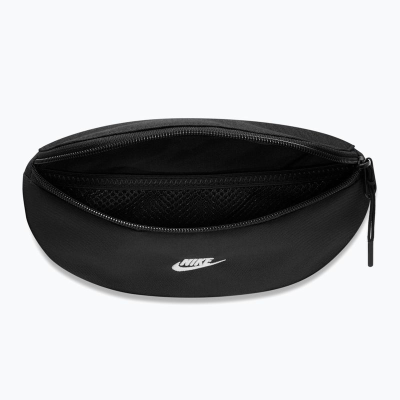 Bauchtasche Nike Heritage 2.0 1 l black/black/white 5