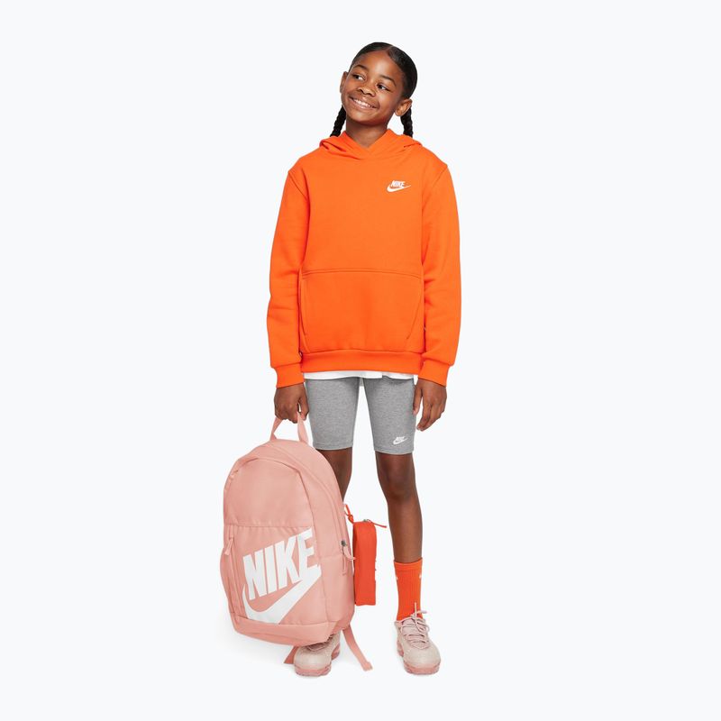 Städtischer Kinderrucksack Nike Elemental Shoebox 20 l arctic orange/orange/white 8