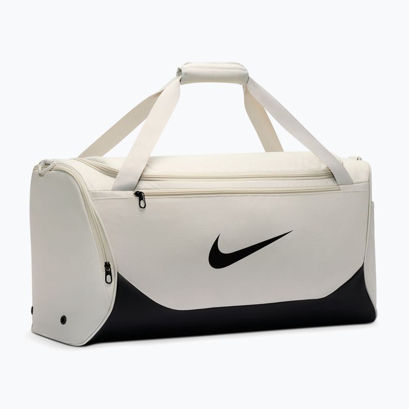 Torba treningowa Nike Brasilia Duffel Medium 60 l light bone/black/black