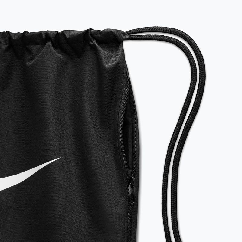 Sack Nike Brasilia 18 l black/black/white 4