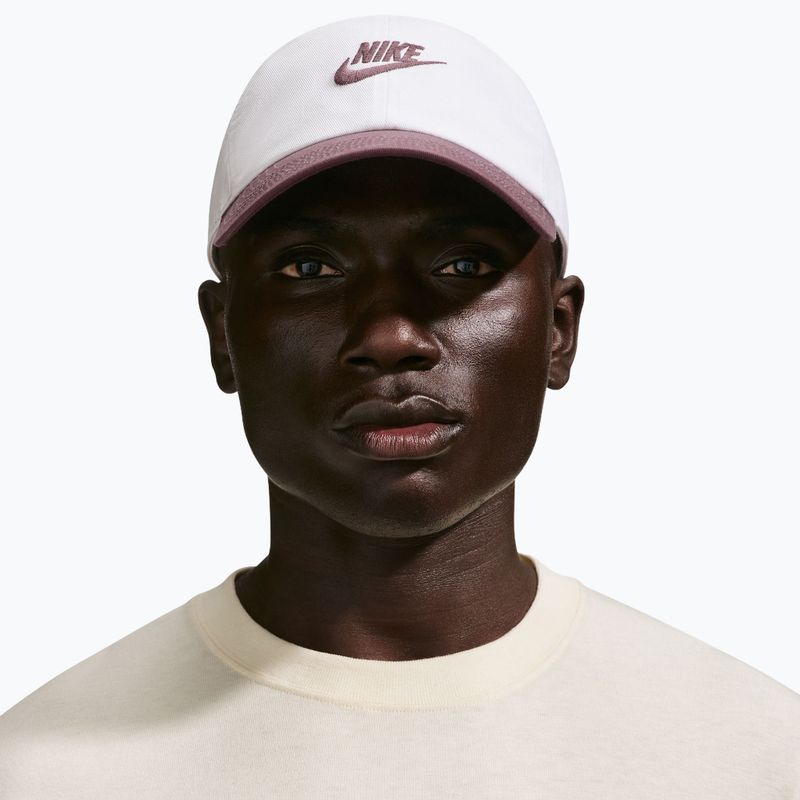 Basecap Nike Club Unstructured Futura Wash white/tattoo/tattoo 4