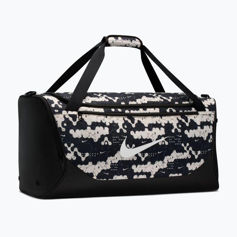 Torba treningowa Nike Brasilia 60 l chalk/black/white 2