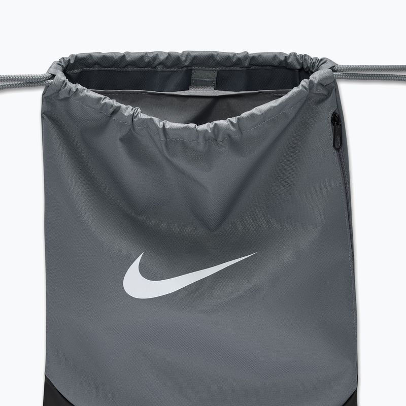 Sack Nike Brasilia 18 l smoke grey/black/white 3