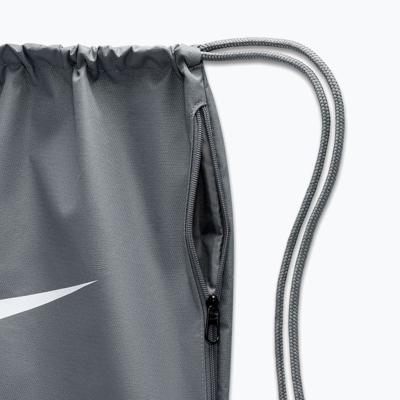 Sack Nike Brasilia 18 l smoke grey/black/white 4