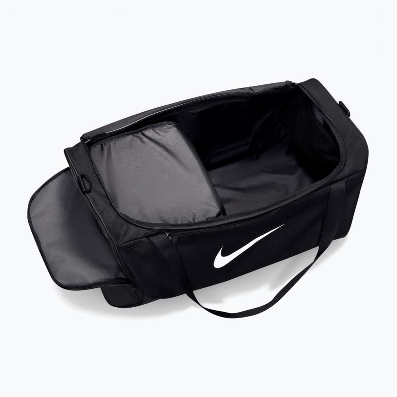 Torba treningowa Nike Brasilia Duffel Large 95 l black/black/white 5