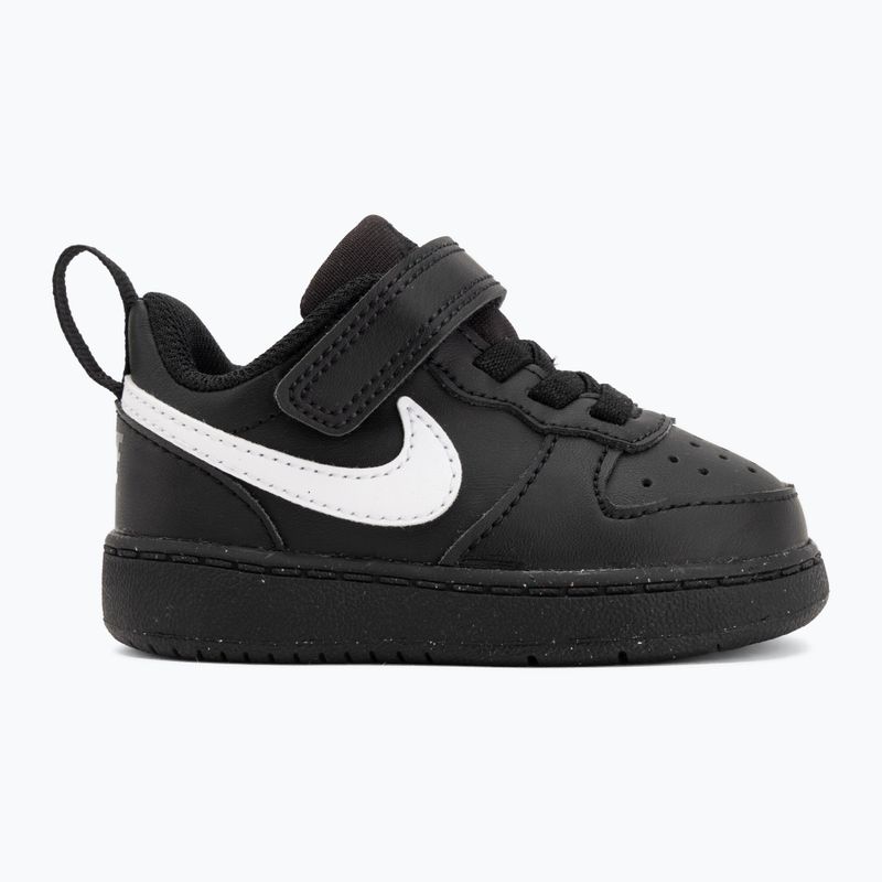 Kinderschuhe Nike Court Borough Low Recraft black/black/white 2