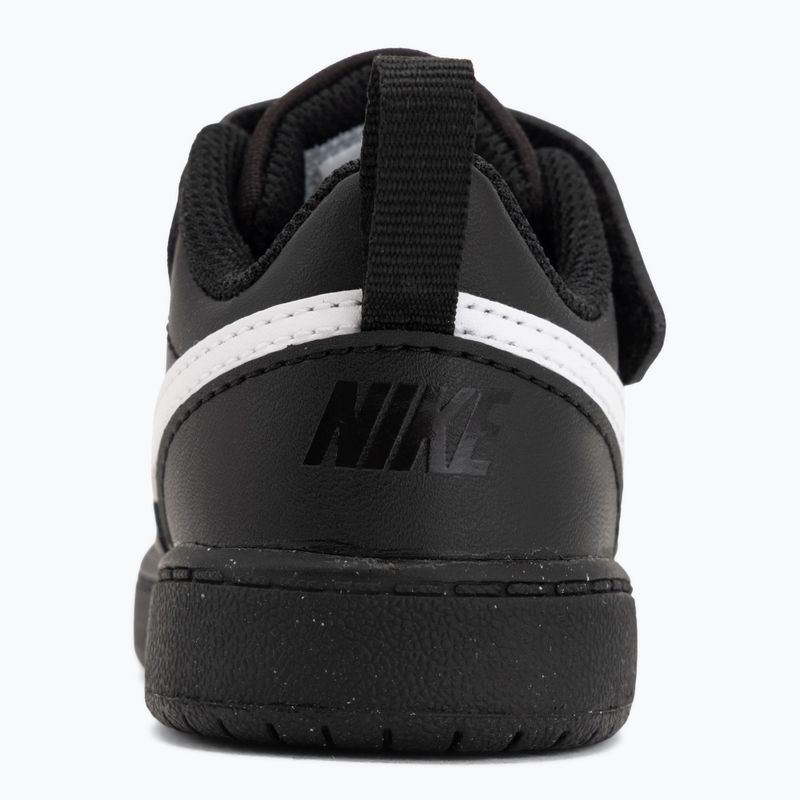 Kinderschuhe Nike Court Borough Low Recraft black/black/white 6