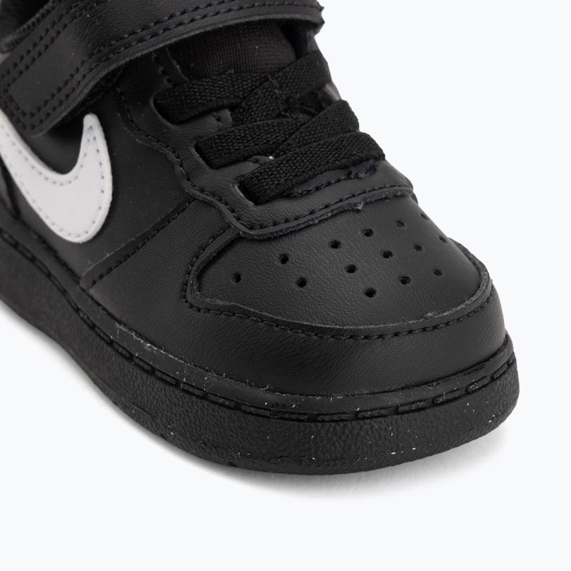 Kinderschuhe Nike Court Borough Low Recraft black/black/white 7