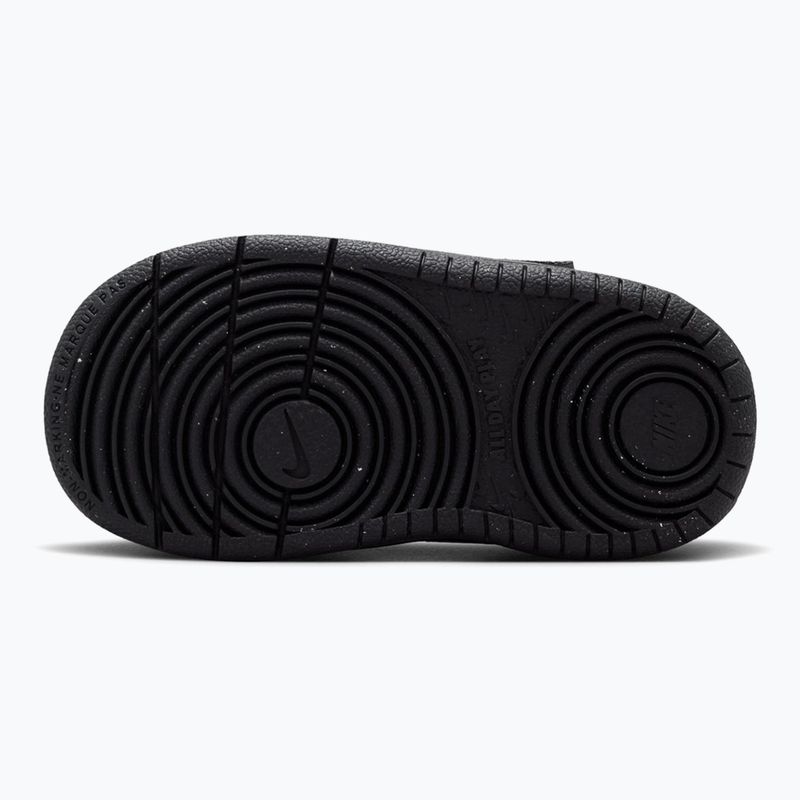 Kinderschuhe Nike Court Borough Low Recraft black/black/white 3