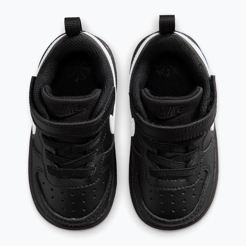 Kinderschuhe Nike Court Borough Low Recraft black/black/white 4