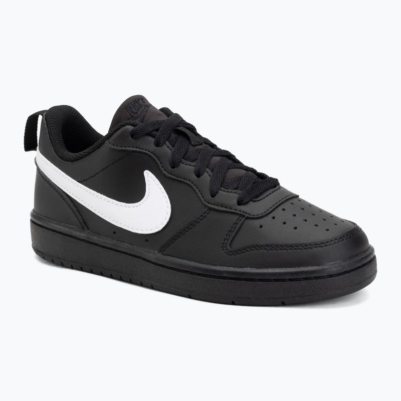 Schuhe Nike Court Borough Low Recraft schwarz/schwarz/weiß