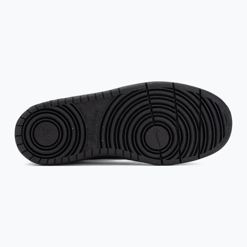 Schuhe Nike Court Borough Low Recraft schwarz/schwarz/weiß 4