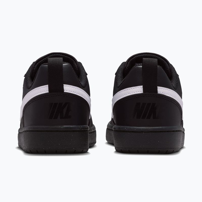 Schuhe Nike Court Borough Low Recraft black/black/white 4