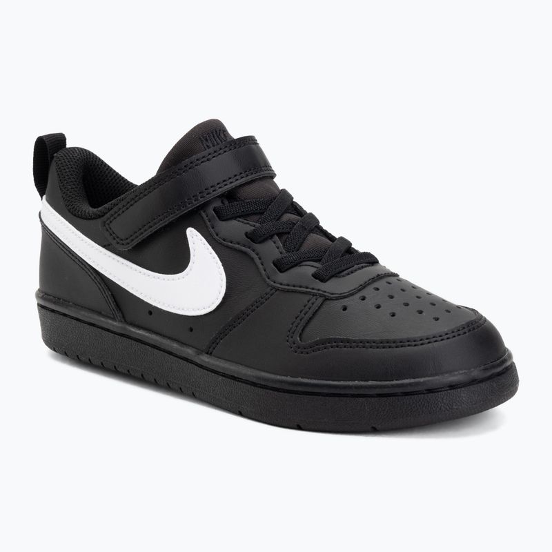 Kinderschuhe Nike Court Borough Low Recraft black/black/white