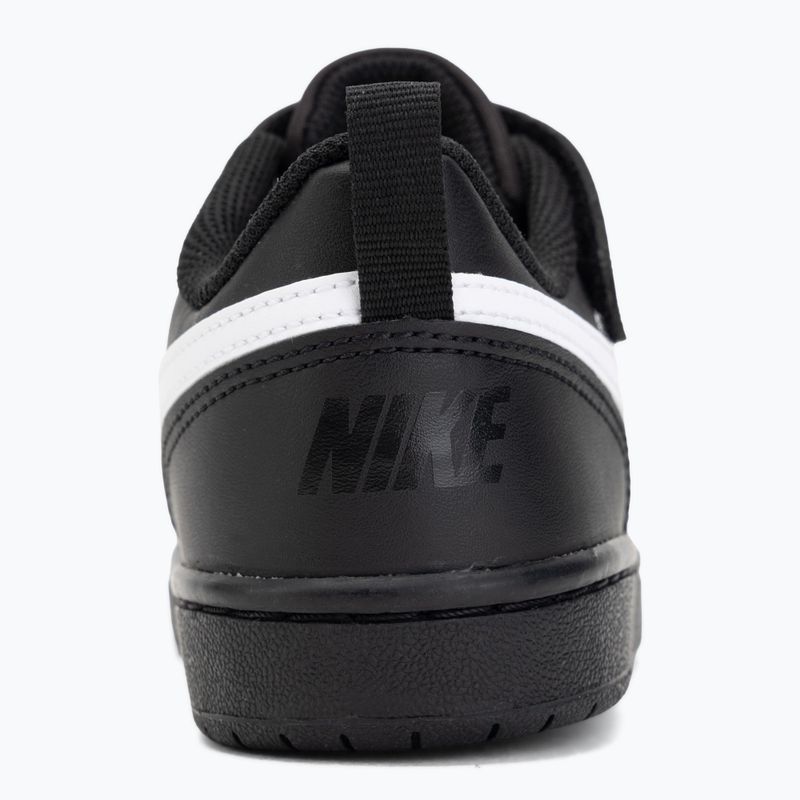Kinderschuhe Nike Court Borough Low Recraft black/black/white 6