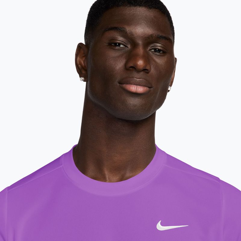 Herren-Tennisshirt Nike Court Dri-Fit Victory bright violet/white 3