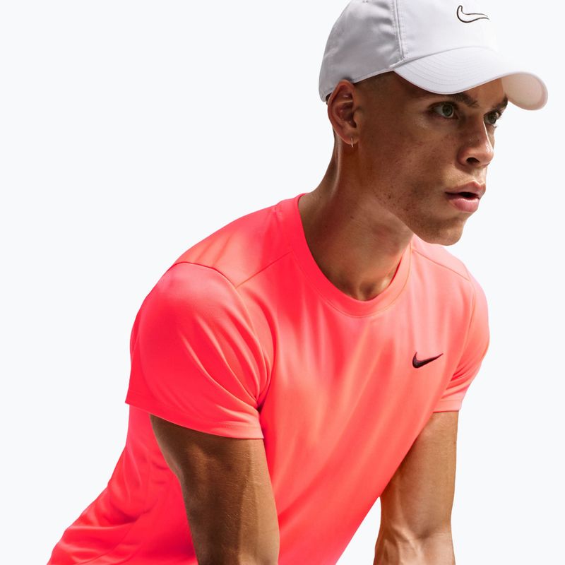Herren-Tennisshirt Nike Court Dri-Fit Victory hot lava/black 6