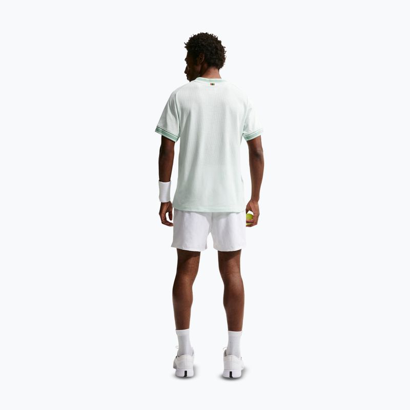 Herren-Tennisshirt Nike Court Heritage barely green 3