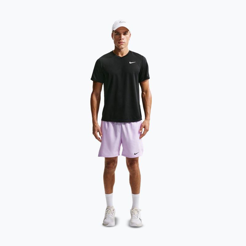 Herren-Tennisshorts Nike Court Dri-Fit Victory 7" violet mist/black 2