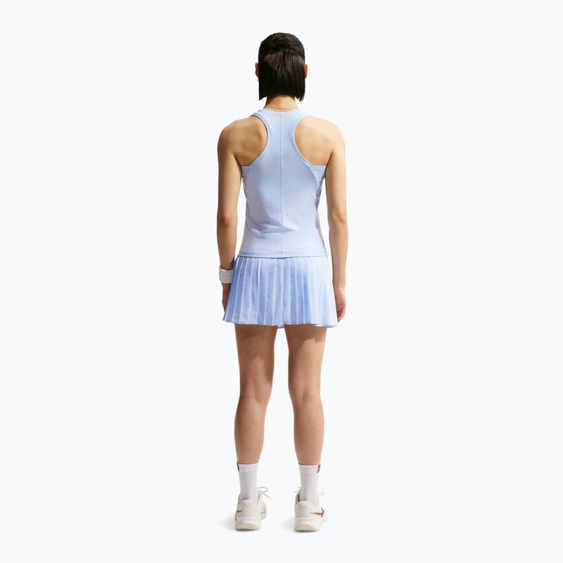 Tennissrock Nike Victory Dri-Fit High-Waisted Pleated hydrogen blue/hydrogen blue/white 3
