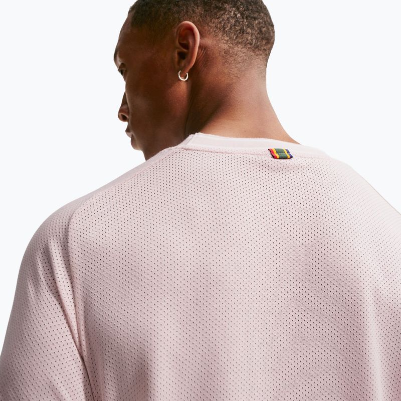 Herren-Tennisshirt Nike Court Heritage silt red 5