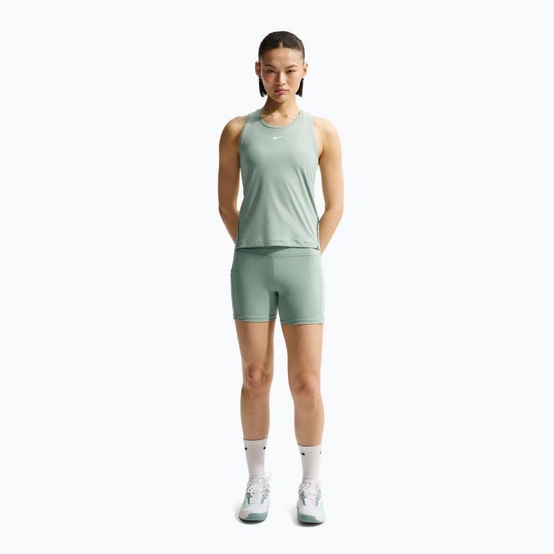 Damen Tennisshorts Nike Court Dri-Fit with Pockets steam/white 2