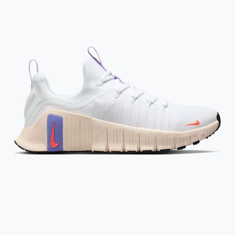 Damen-Trainingsschuhe Nike Free Metcon 6 white/violet mist/chalk/hot lava 8