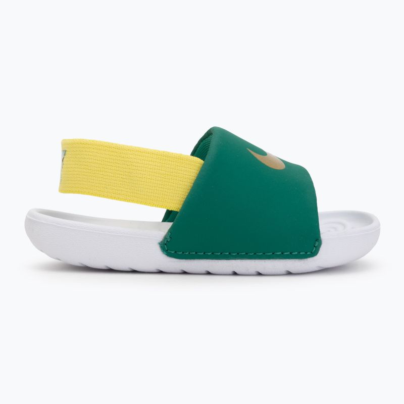 Kinder-Badeschuhe Nike Kawa malachite/sonic yellow 2