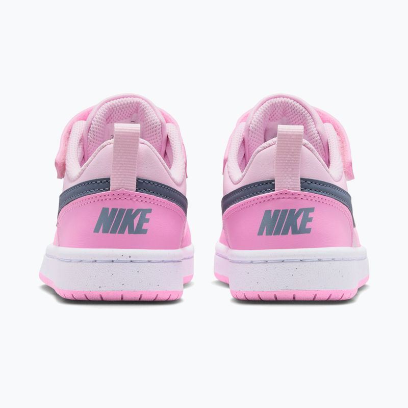 Kinderschuhe Nike Court Borough Low Recraft pink foam/pink rise/white/ashen slate 4