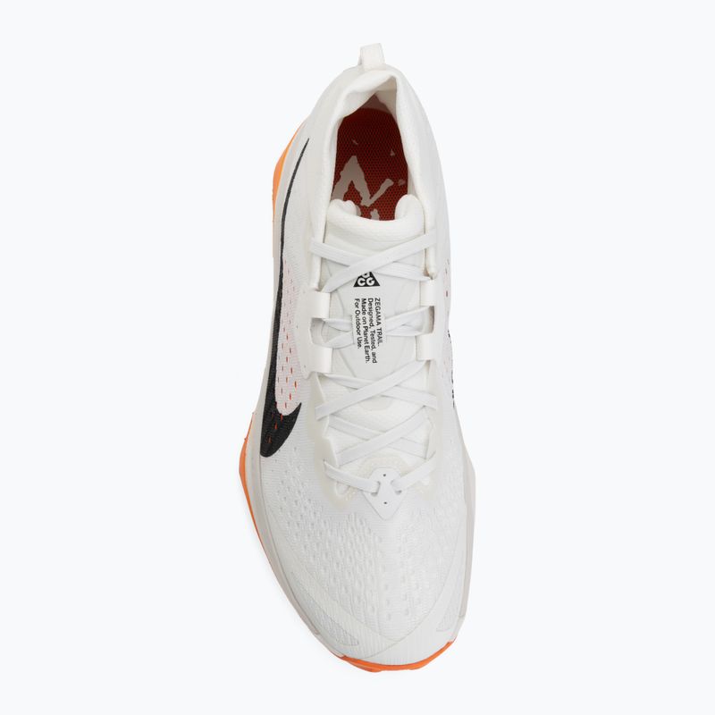 Herren-Laufschuhe Nike ACG Zegama Trail summit white/phantom/safety orange/schwarz 5