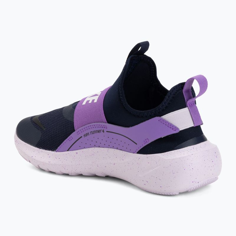 Kinderschuhe Nike Flex Runner 4 blackened blue/bright violet/black 3