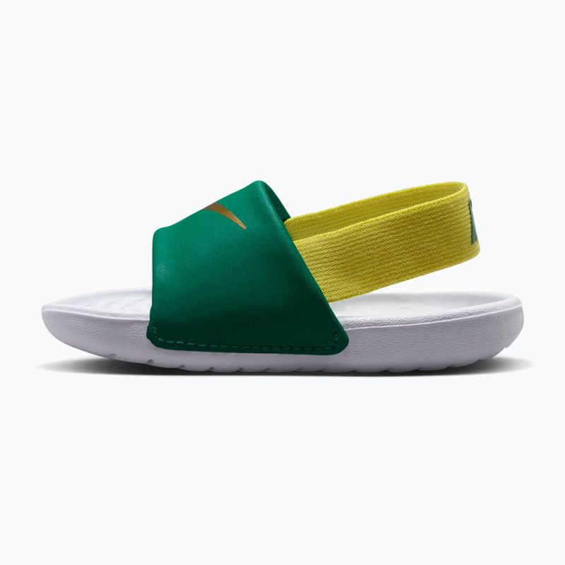 Kinder-Badeschuhe Nike Kawa malachite/sonic yellow 2