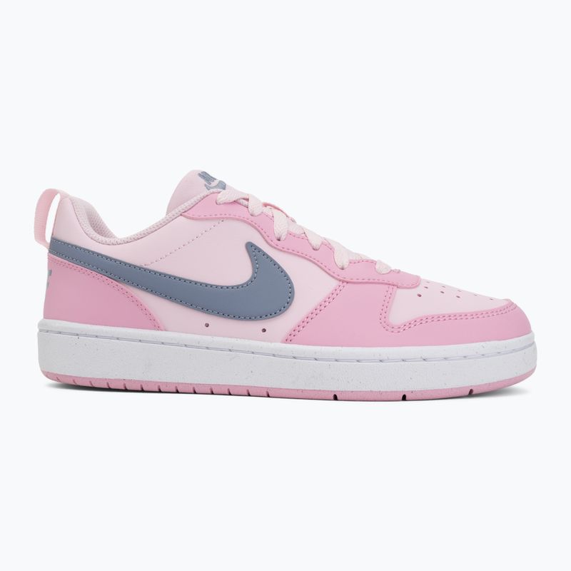 Schuhe Nike Court Borough Low Recraft pink foam/pink rise/white/ashen slate 2