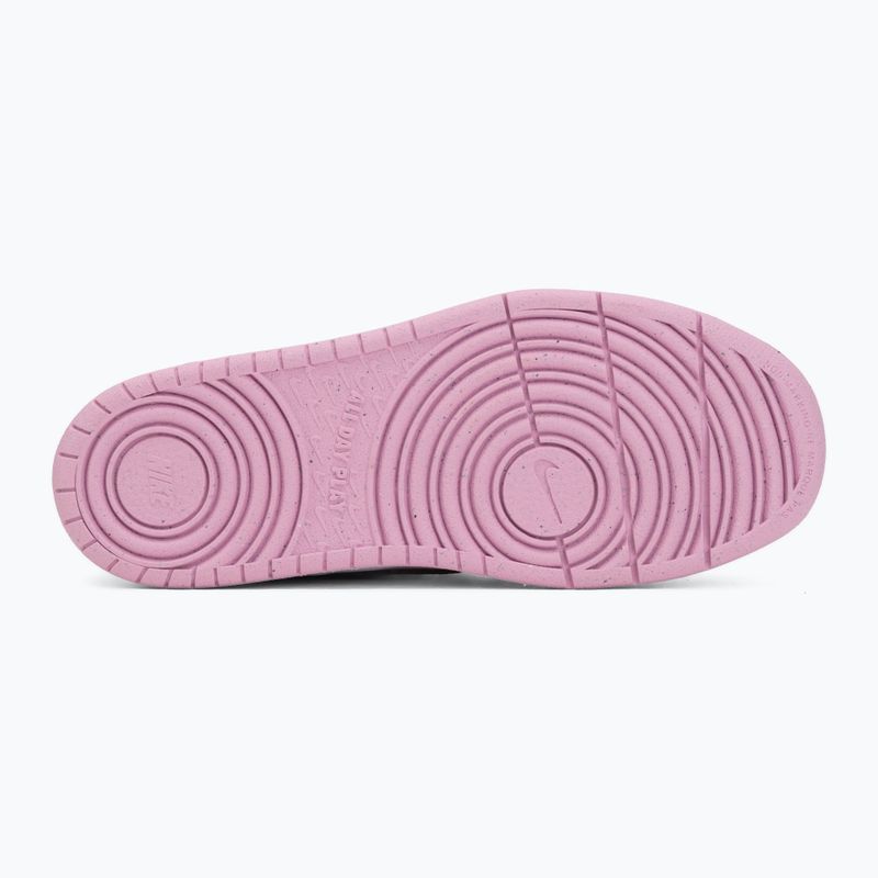 Kinderschuhe Nike Court Borough Low Recraft pink foam/pink rise/white/ashen slate 4