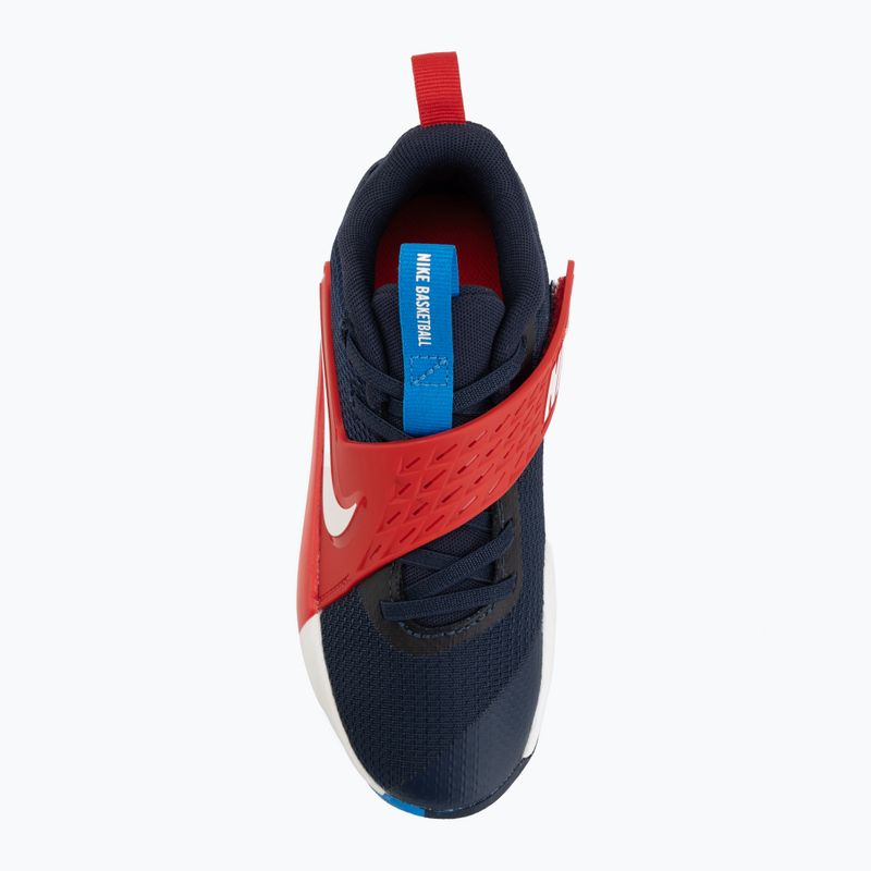Kinderschuhe Nike Team Hustle D 12 tm navy/university red/photo blue/sail 5