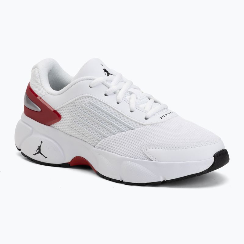 Nike Jordan Trunner Flow Schuhe weiß/gym rot/metallic silber/schwarz