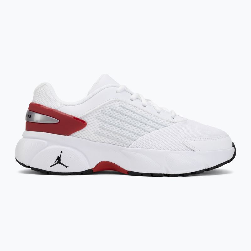 Nike Jordan Trunner Flow Schuhe weiß/gym rot/metallic silber/schwarz 2