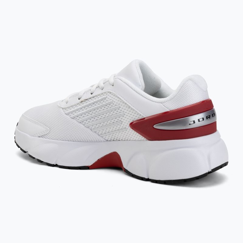 Nike Jordan Trunner Flow Schuhe weiß/gym rot/metallic silber/schwarz 3