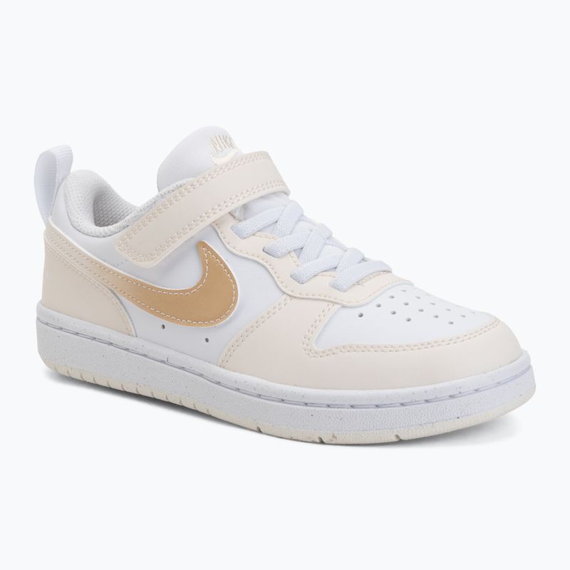 Kinderschuhe Nike Court Borough Low white/chalk/white/shimmer