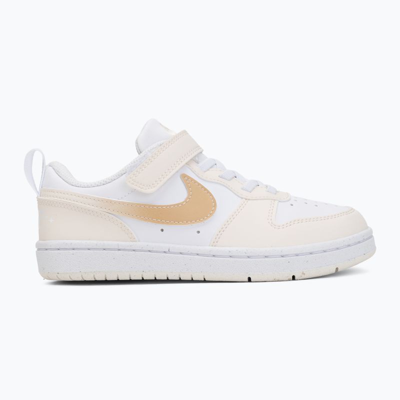 Kinderschuhe Nike Court Borough Low white/chalk/white/shimmer 2