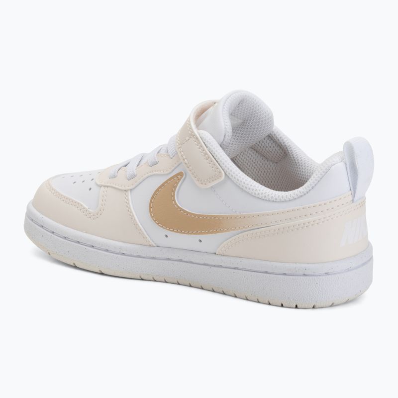 Kinderschuhe Nike Court Borough Low white/chalk/white/shimmer 3