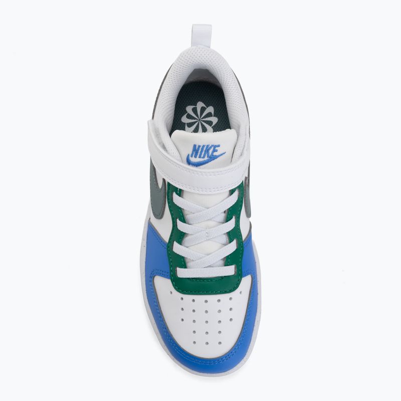 Kinderschuhe Nike Court Borough Low Recraft white/malachite/mineral slate 5