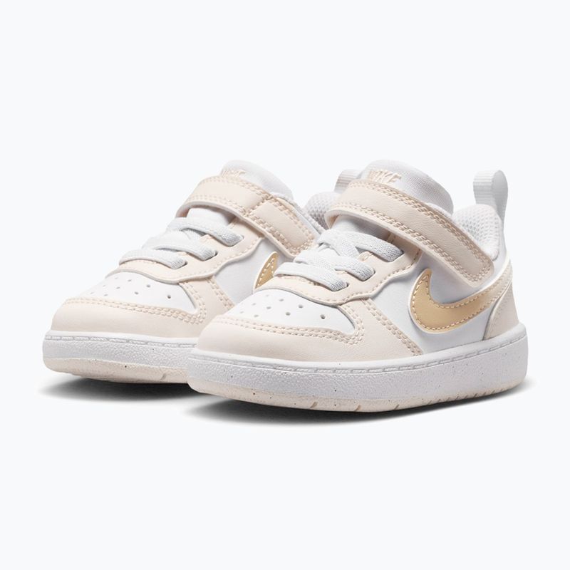 Kinderschuhe Nike Court Borough Low white/chalk/white/shimmer 3