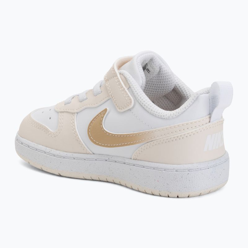 Kinderschuhe Nike Court Borough Low white/chalk/white/shimmer 3