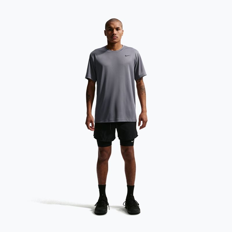 Trainings-T-Shirt Herren Nike Dri-FIT Training T-Shirt smoke grey/black 2