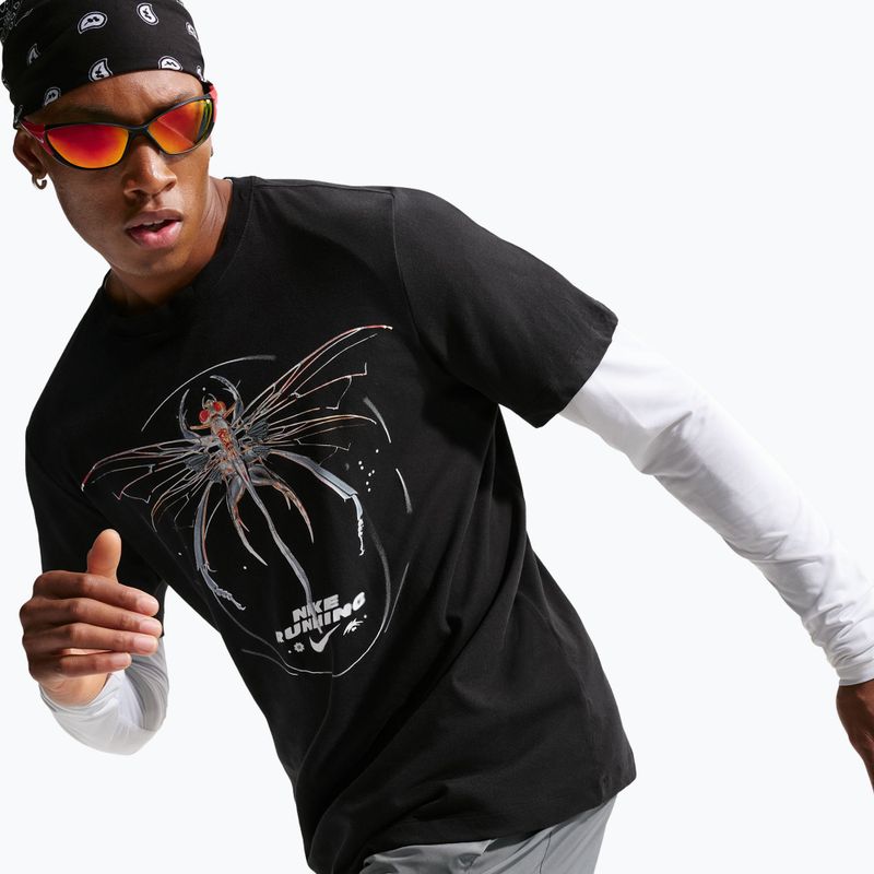 Herren-Laufshirt Nike Dri-Fit Running black 4