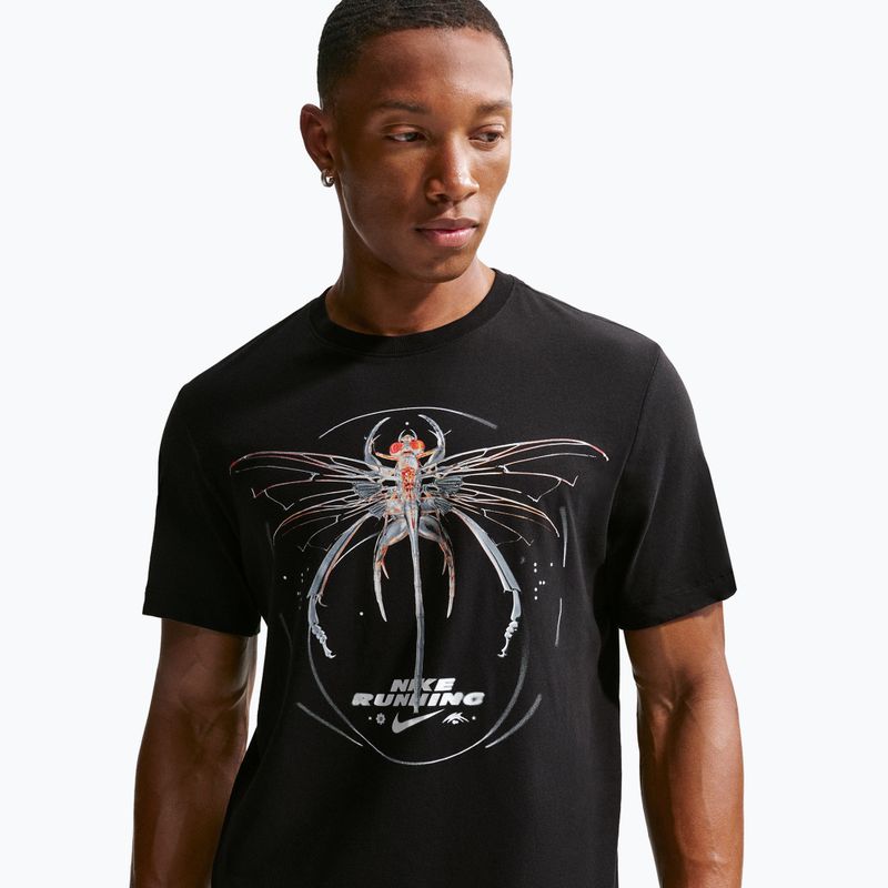 Herren-Laufshirt Nike Dri-Fit Running black 5
