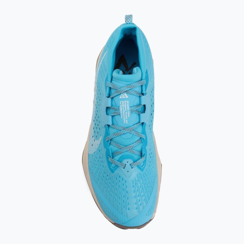 Herren-Laufschuhe Nike ACG Zegama Trail balightic blue/light orewood brown/white 5