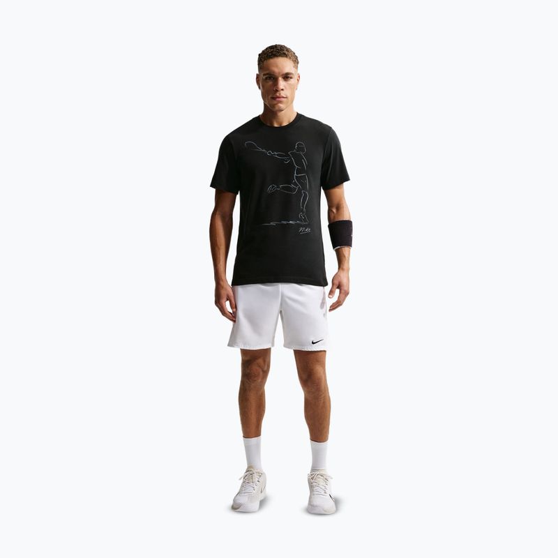 Herren-Tennisshirt Nike Court Dri-Fit black 2