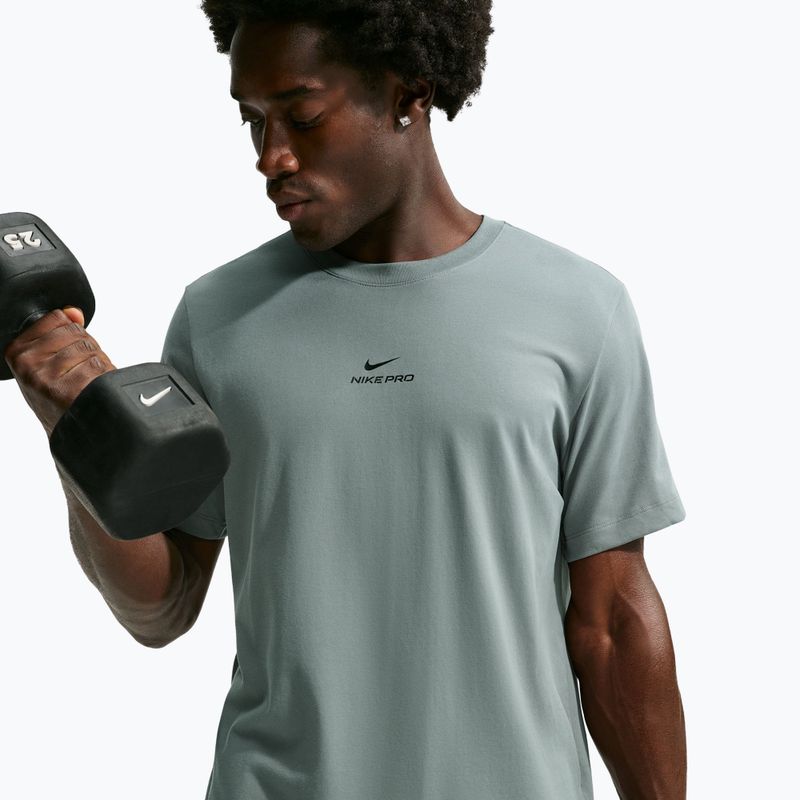 Trainings-T-Shirt Herren Nike Pro Dri-Fit smoke grey/black 5